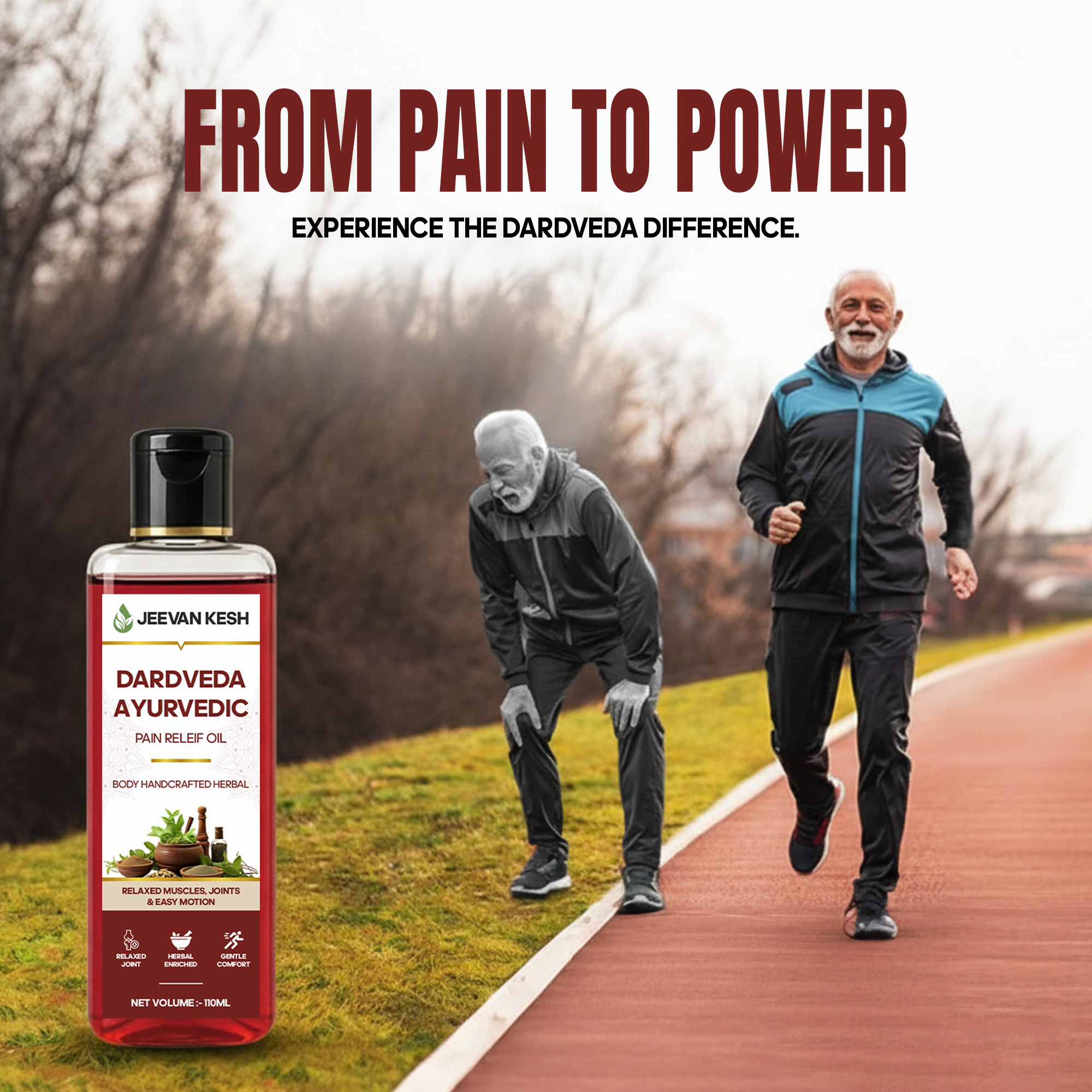 JeevanKesh DardVeda Ayurvedic Pain Relief Oil - Image 3