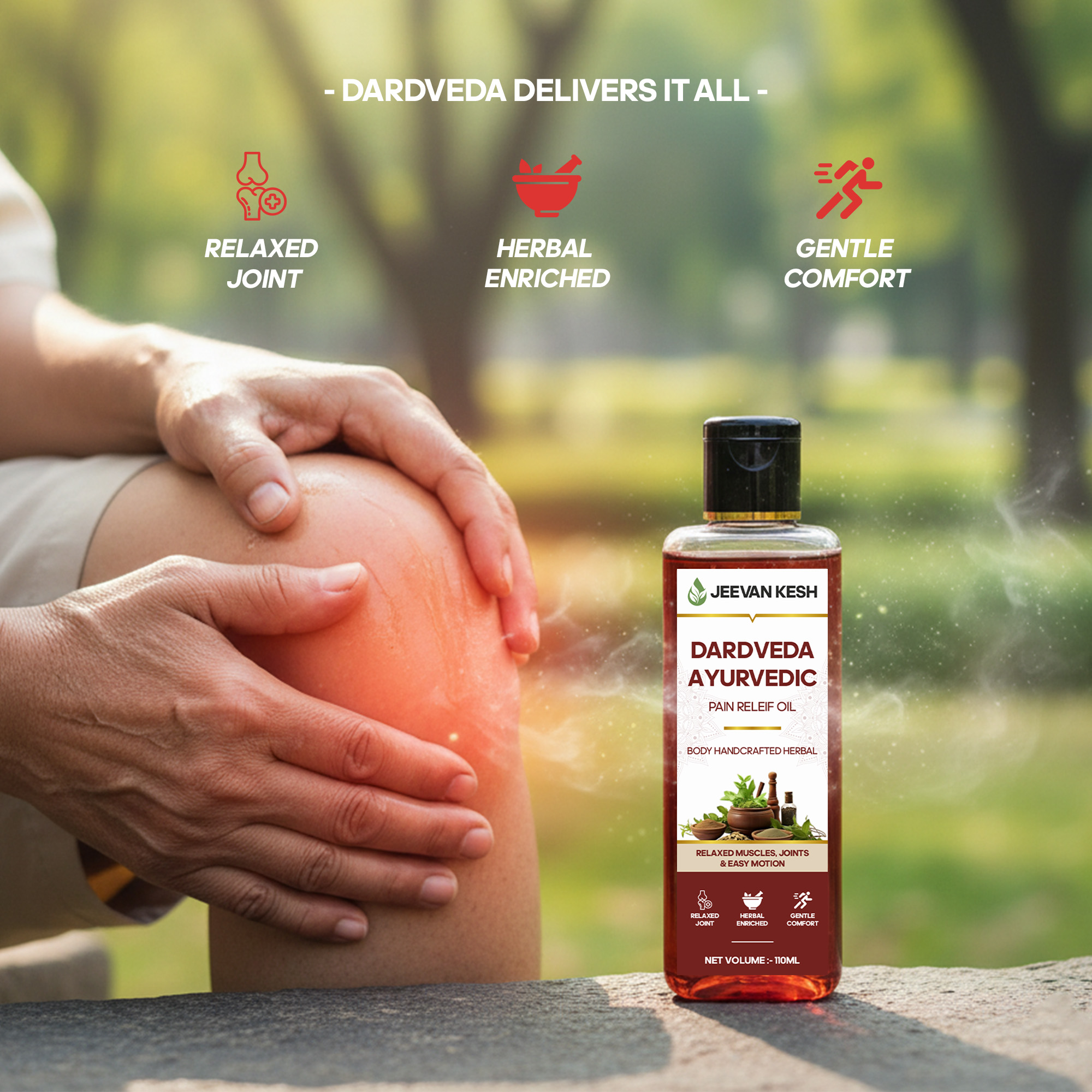 JeevanKesh DardVeda Ayurvedic Pain Relief Oil - Image 4