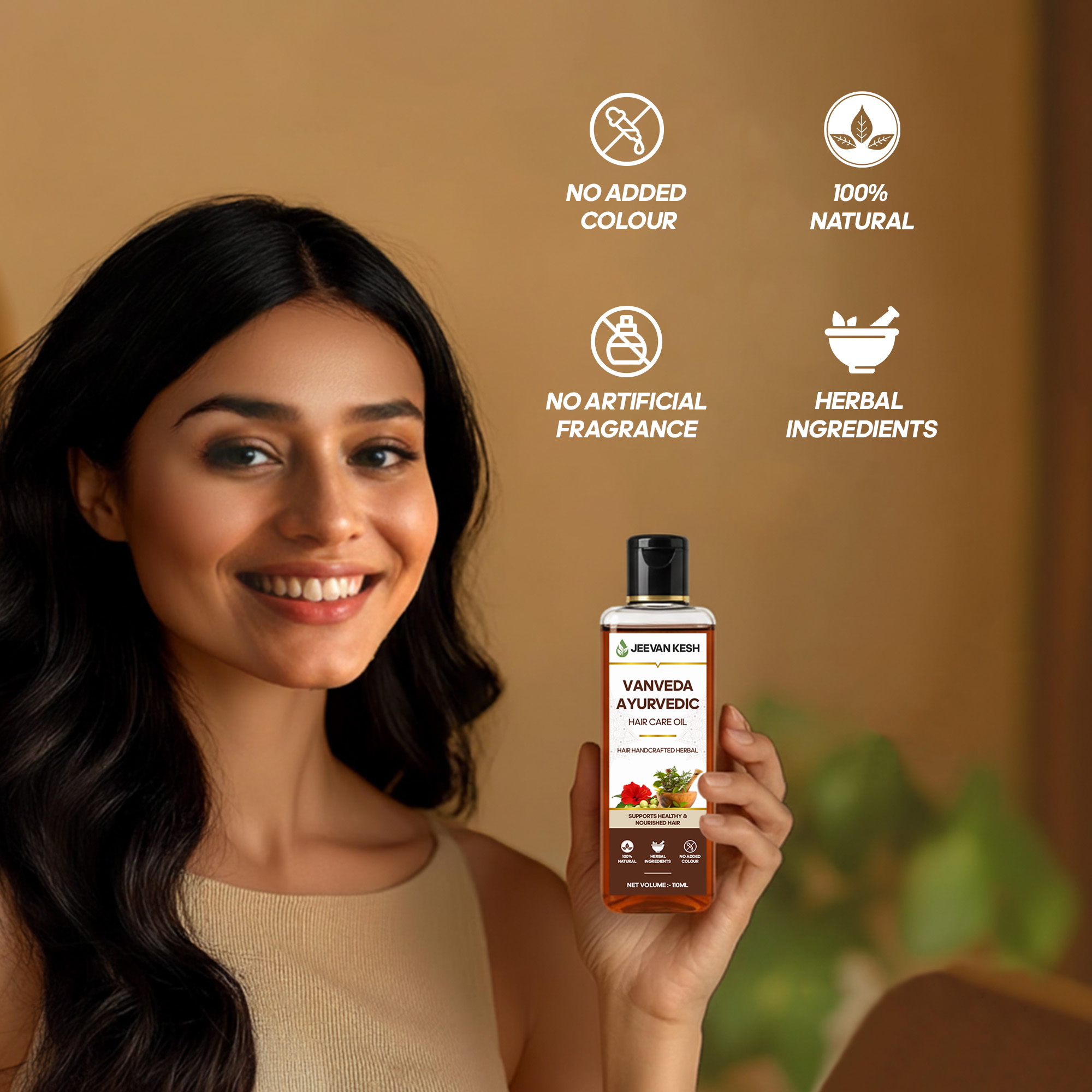 JeevanKesh VanVeda Ayurvedic Hair Care Oil - Image 4
